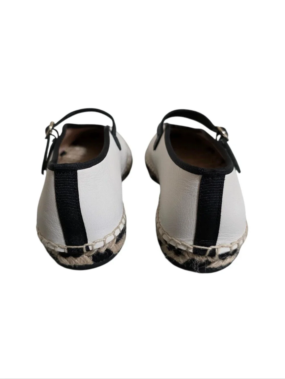 J. Crew Mary Jane Espadrilles in White Size 6
